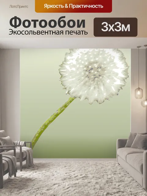 Фотообои Одуванчик