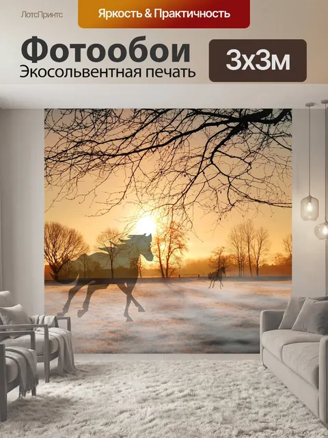 Фотообои Заход солнца