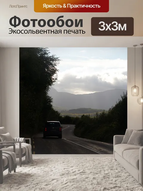 Фотообои Дорога