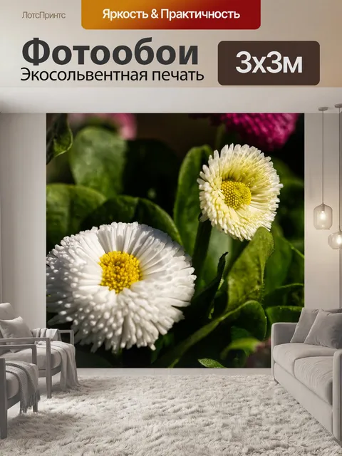 Фотообои Цветы