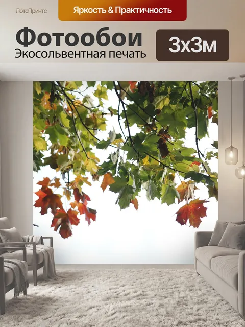 Фотообои Листья