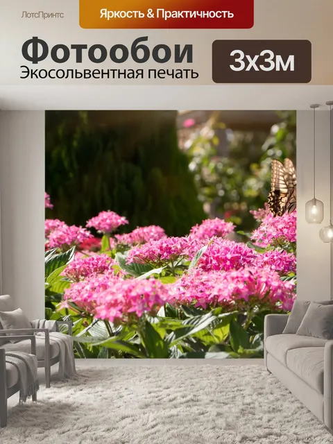 Фотообои Цветы
