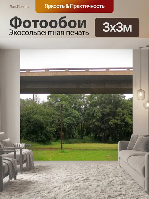 Фотообои Надземный путепровод