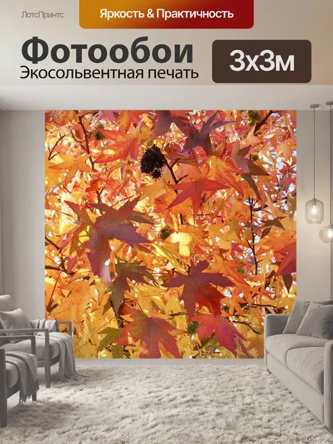 Фотообои Листья