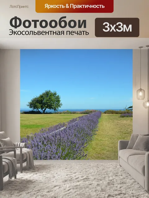 Фотообои Лаванда