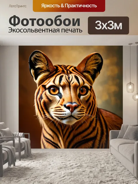 Фотообои животные в стиле барокко