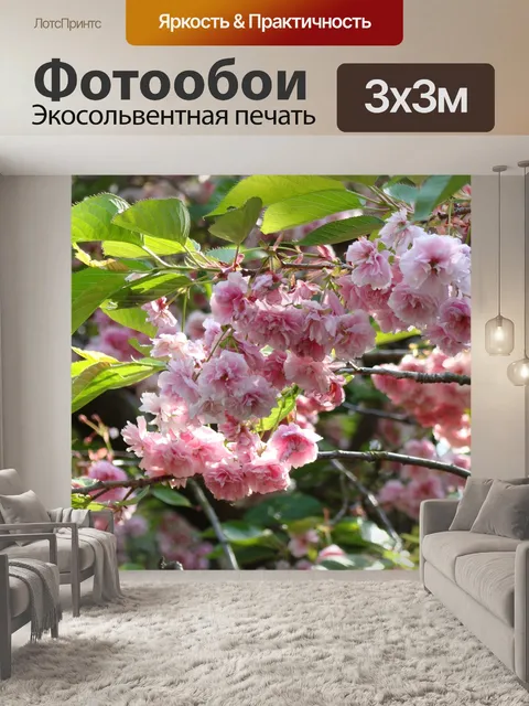 Фотообои Цветы