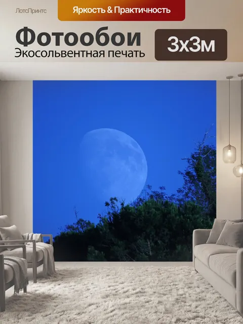 Фотообои Луна