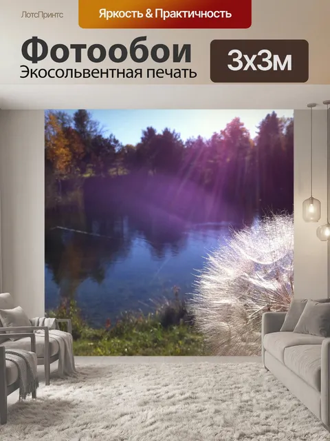 Фотообои Одуванчик