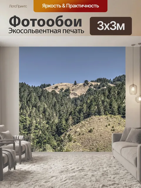 Фотообои Сосновые горы