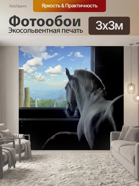 Фотообои Лошадь