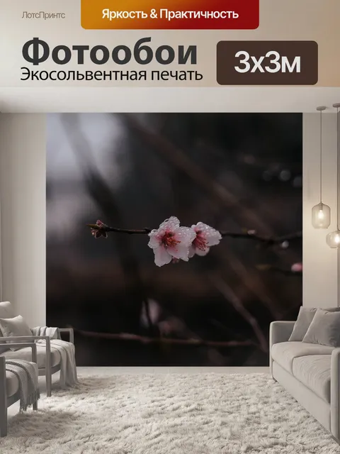 Фотообои Цветы
