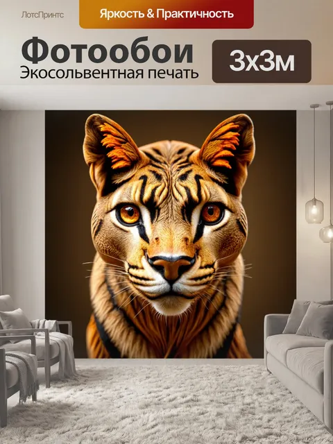 Фотообои животные в стиле барокко