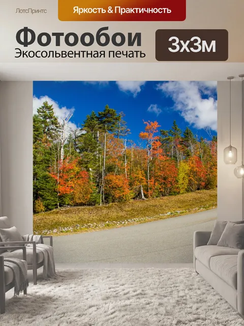 Фотообои Падение в Новой Англии