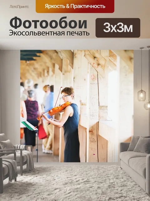 Фотообои Скрипач