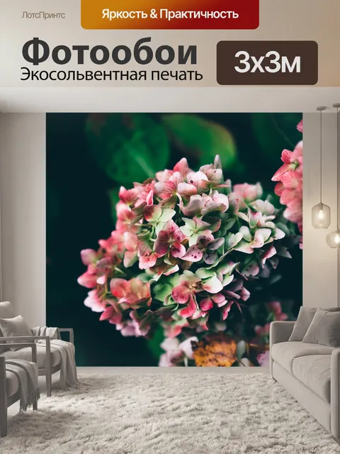 Фотообои Цветы