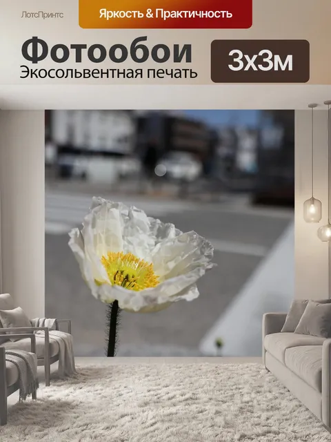 Фотообои Цветы
