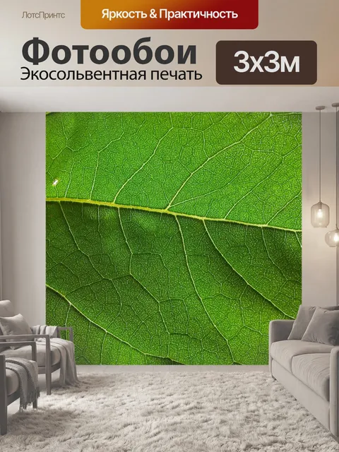Фотообои Лист