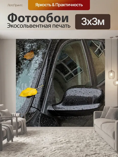 Фотообои Осень в городе