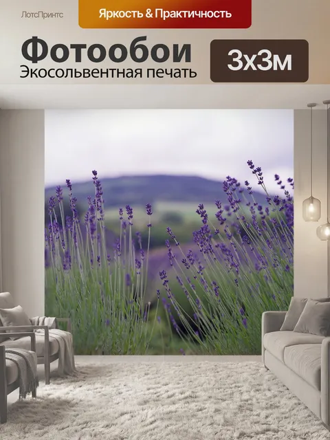 Фотообои Лаванда