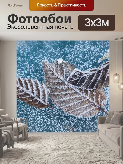 Фотообои Иней