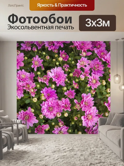 Фотообои Цветы