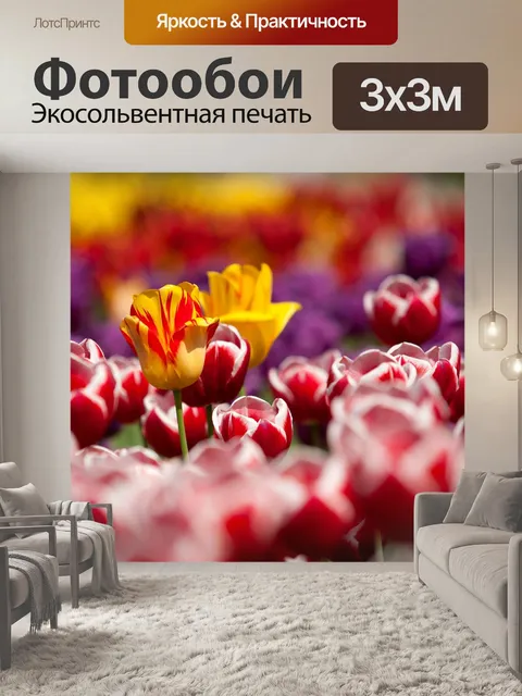 Фотообои Цветы