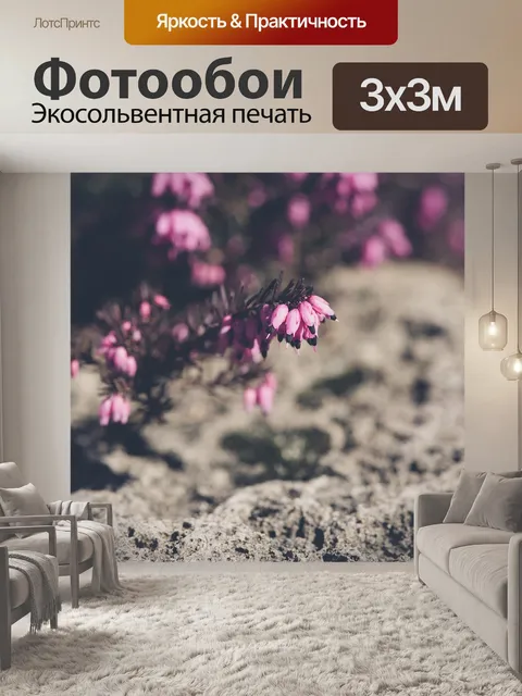 Фотообои Расцветает