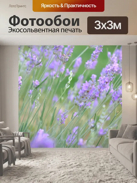 Фотообои Лаванда