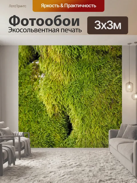 Фотообои Мох