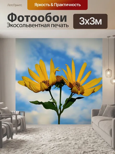 Фотообои Цветы