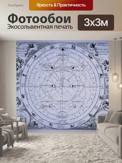 Фотообои Астрономия астрология винтаж старый