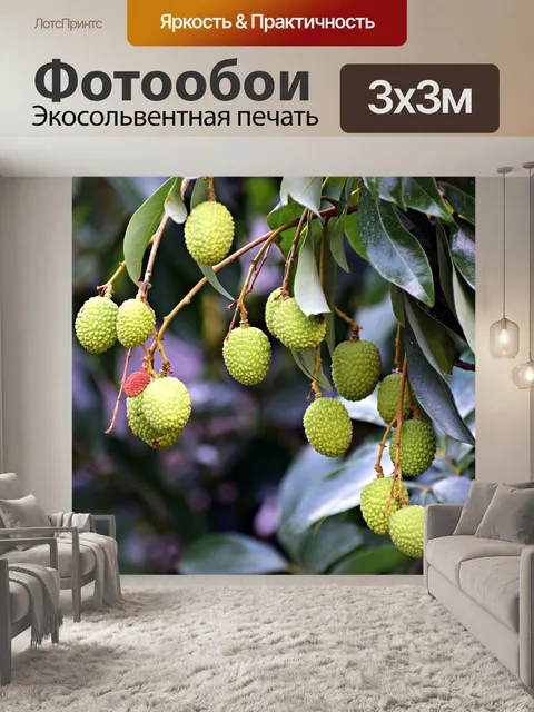Фотообои Личи