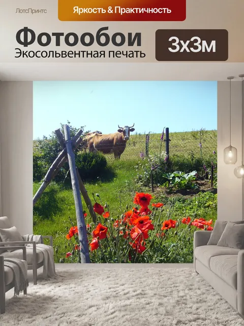 Фотообои Маки