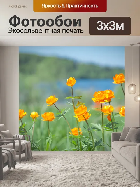 Фотообои Цветы