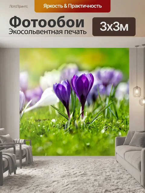 Фотообои цветы