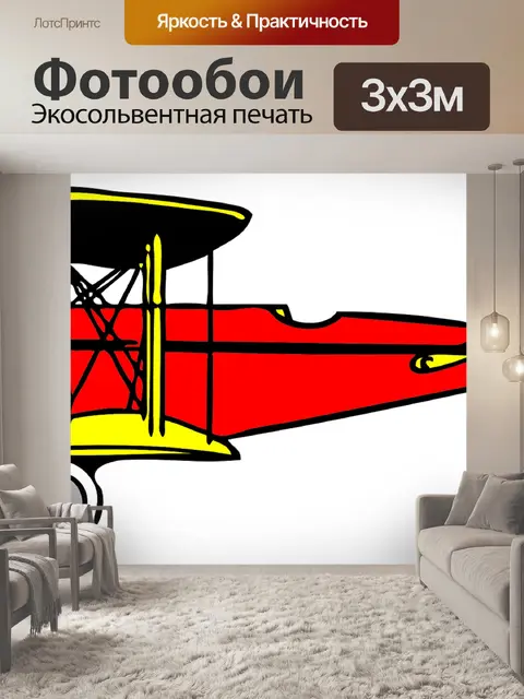 Фотообои Биплан