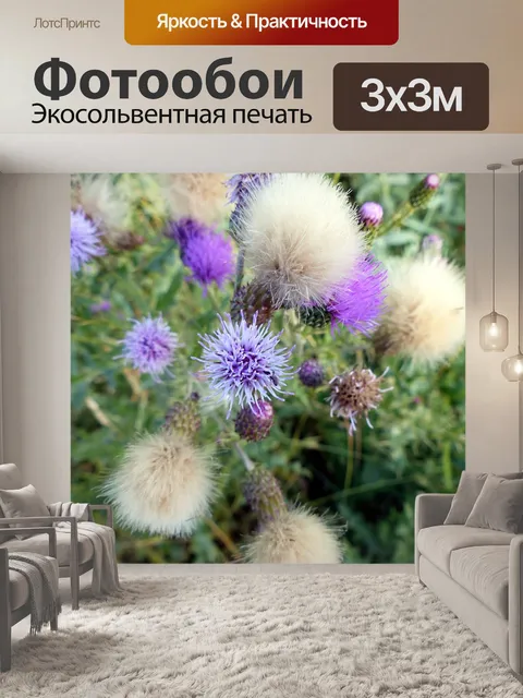 Фотообои Цветы