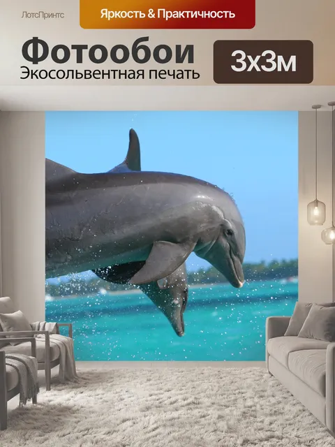 Фотообои Дельфин
