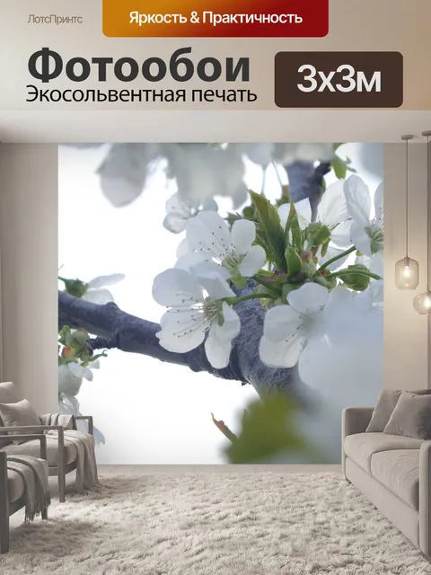 Фотообои Цветы