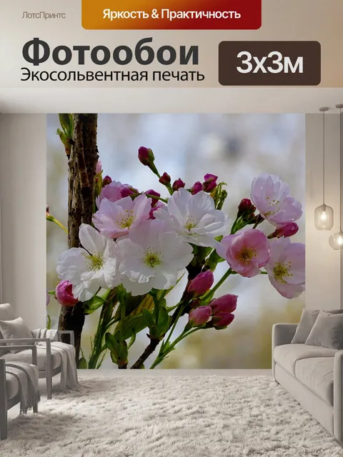 Фотообои Цветы