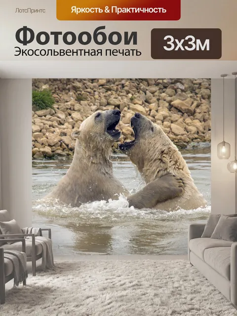 Фотообои Полярный медведь