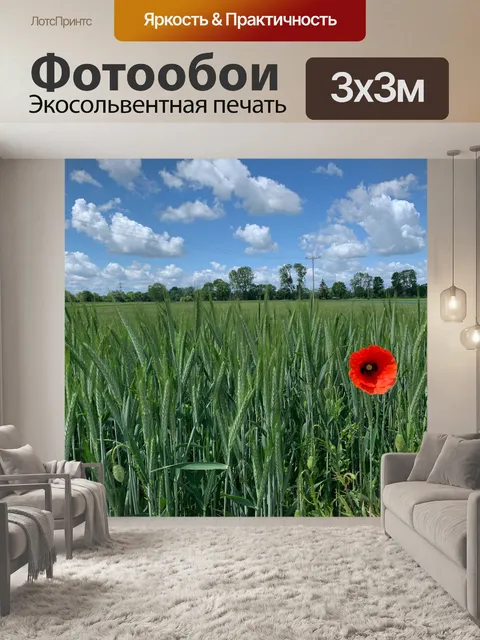Фотообои Мак