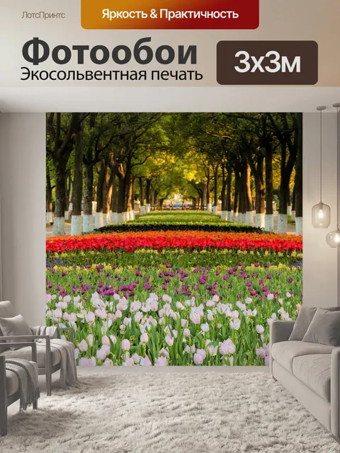 Фотообои Тюльпаны
