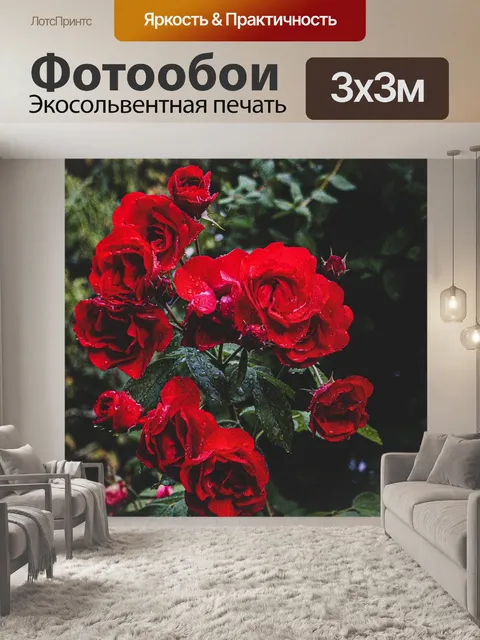 Фотообои Цветы