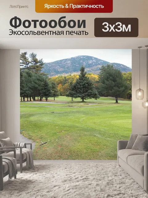 Фотообои Kebo Поле для гольфа